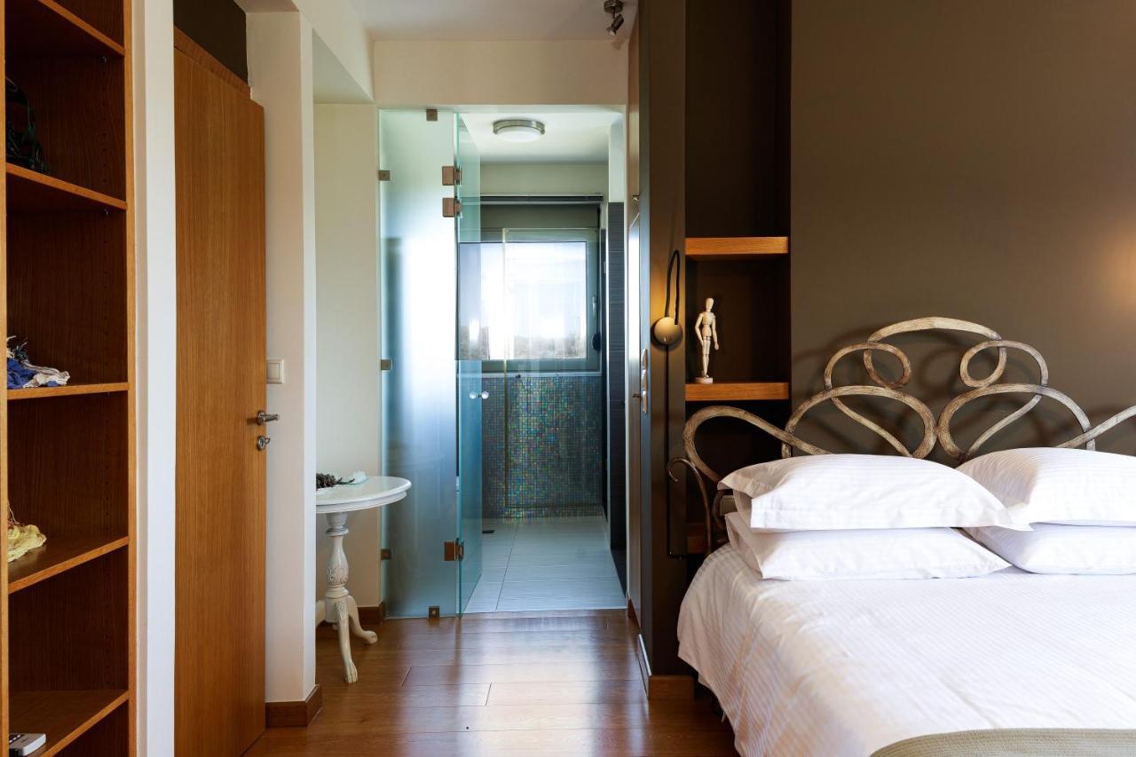 Rizes Villa With Jacuzzi & Heated Pool Agia Triada エクステリア 写真
